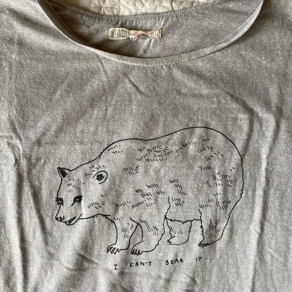 Madewell x Alexa Chung Bear Tee